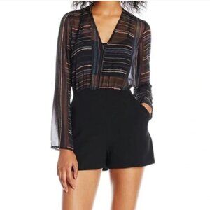 BCBG Generation Women's Striped Romper